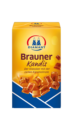 Diamant – Candis Sugar Brown – 500 g pck / Brauner Kandiszucker | German Deli Ph