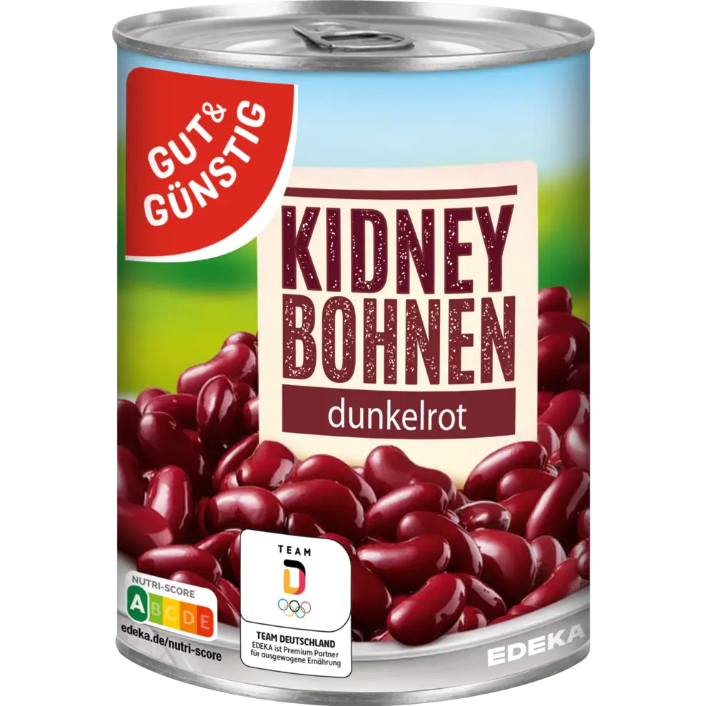 G+G – Kidney Beans – 400 g can / Kidney-Bohnen | German Deli Ph