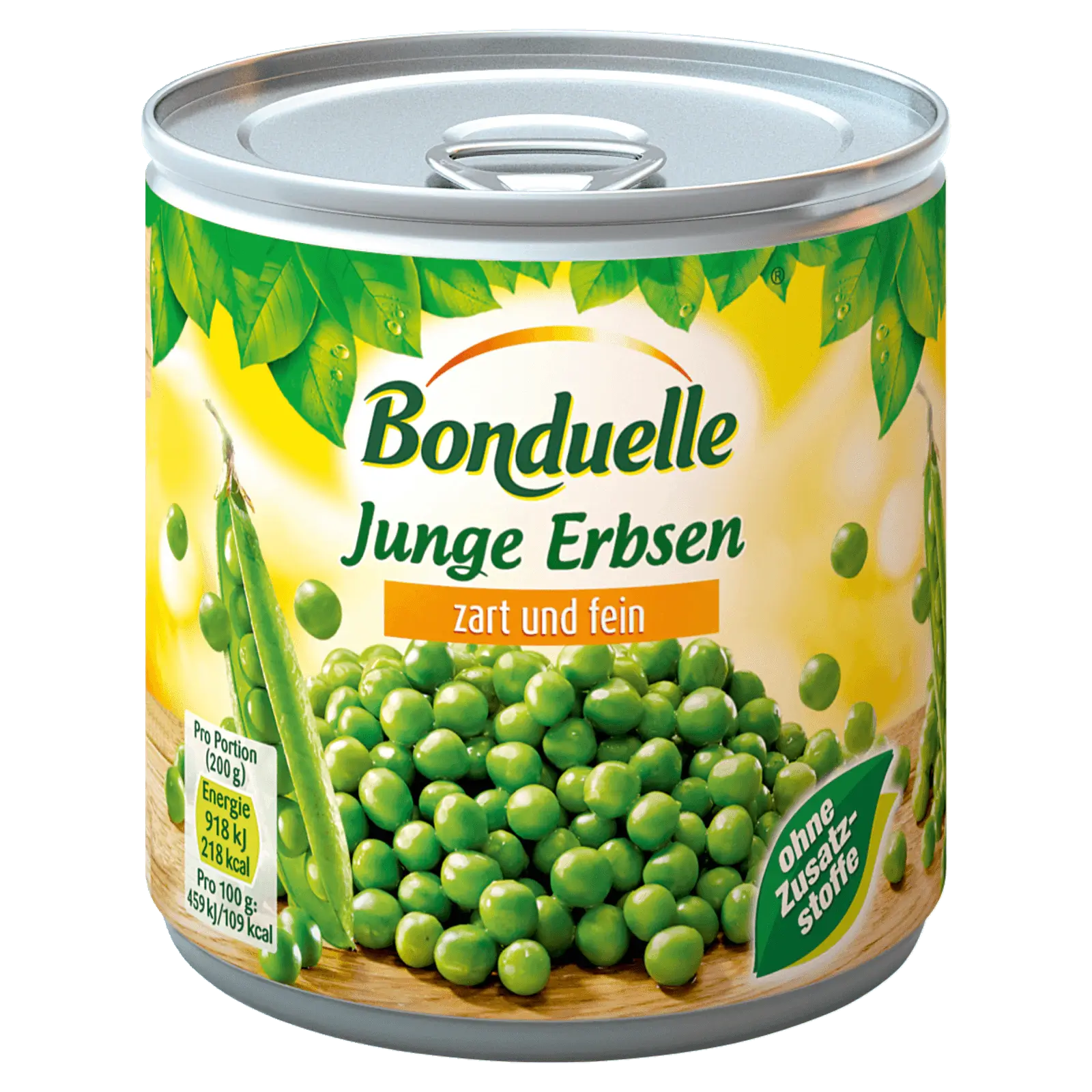 Bonduelle – Peas Extra Young – 425 ml can / Erbsen sehr fein | German Deli Ph