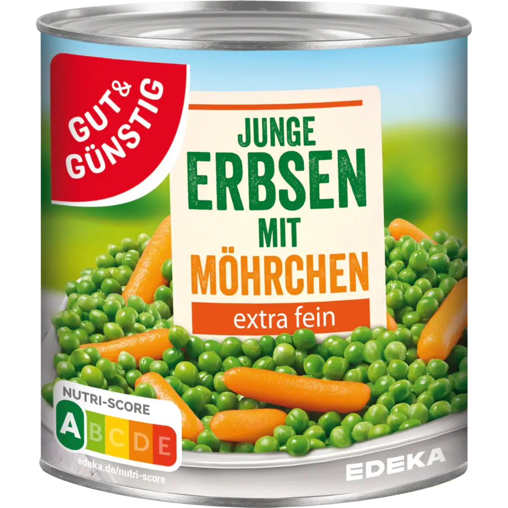 G+G – Peas & Carrots Extra Young 800 g can / Erbsen & M?hren sehr fein | German Deli Ph