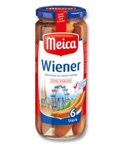 Meica – Vienna Sausages 6 pcs – 250 g glass / Wiener W?rstchen | German Deli Ph