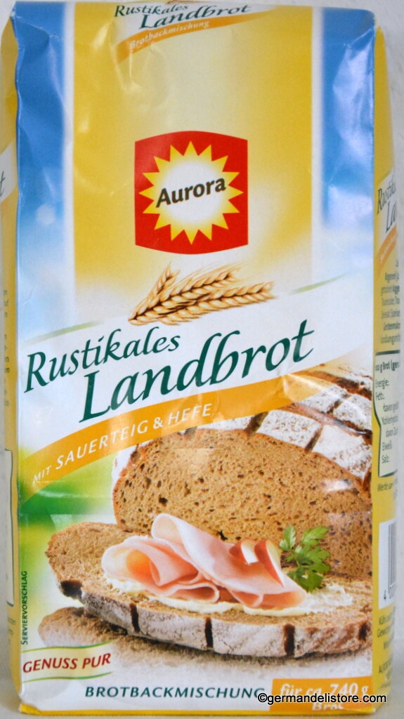Aurora – Rustic Bread Mix “Farm Style” – 500 g pck / Rustikales Bauernbrot Backmischung | German Deli Ph