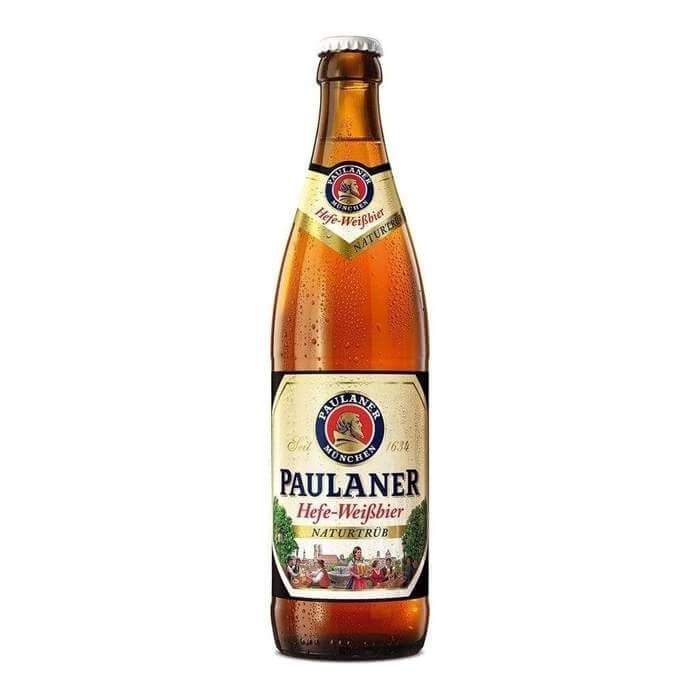 Paulaner – Wheat Beer – 500 ml btl – 20 per case / Weizenbier hell | German Deli Ph