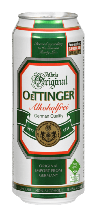 Oettinger Pilsen Non-Alcoholic – 500 ml can – 24 per case / Alkoholfreies Pils | German Deli Ph