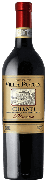Villa Puccini – Chianti Riserva 2014 – 750 ml btl / Chianti | German Deli Ph