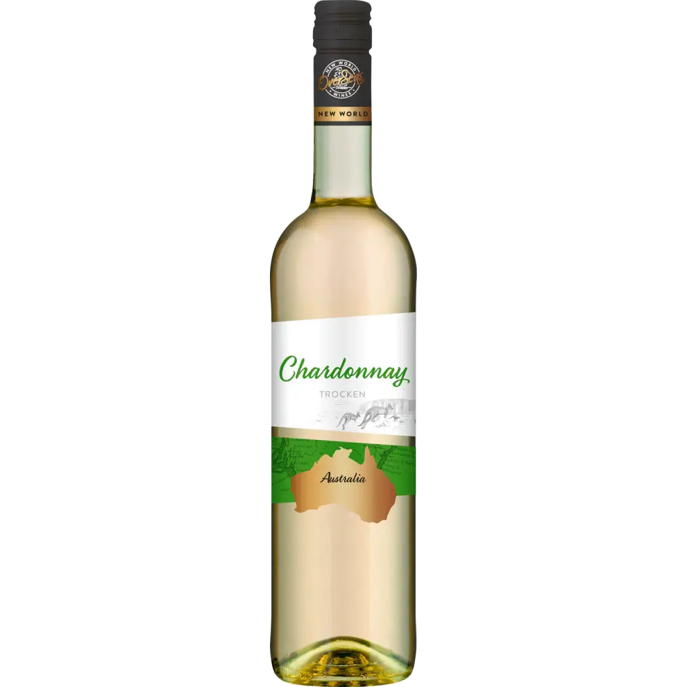 New World Wines – Chardonnay dry – 750 ml btl / Chardonnay trocken | German Deli Ph