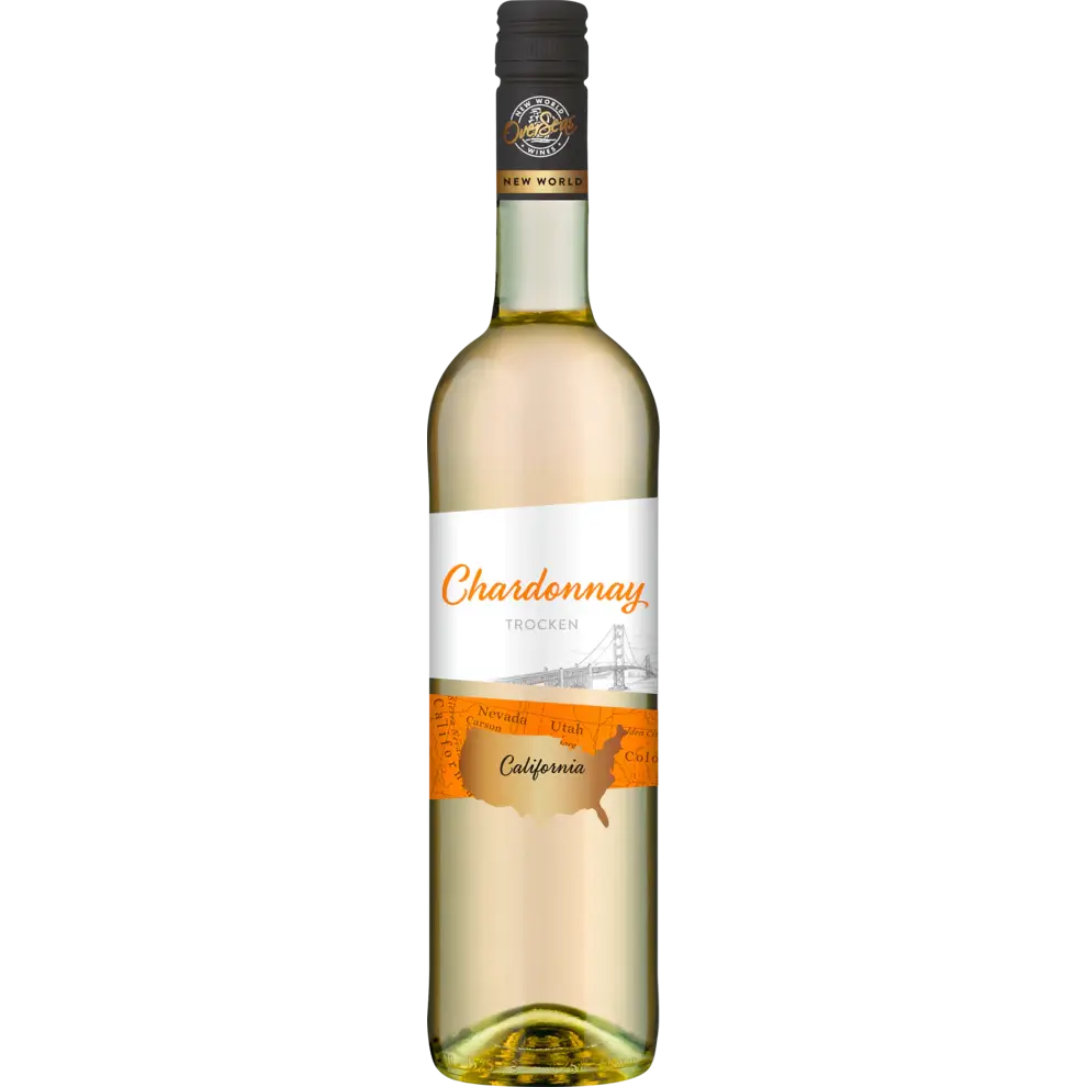 Californian Chardonnay Medium dry – 750 ml btl / Chardonnay halbtrocken | German Deli Ph
