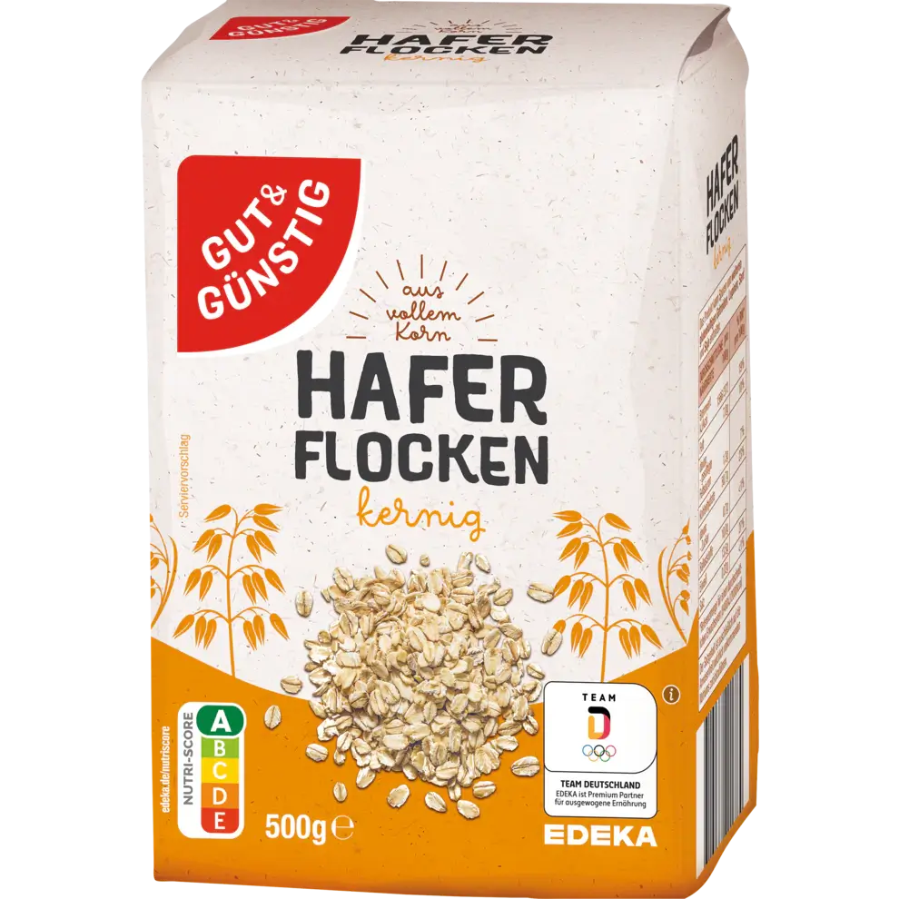 G+G – Oatmeal – 500 g pck / Haferflocken Kernig | German Deli Ph