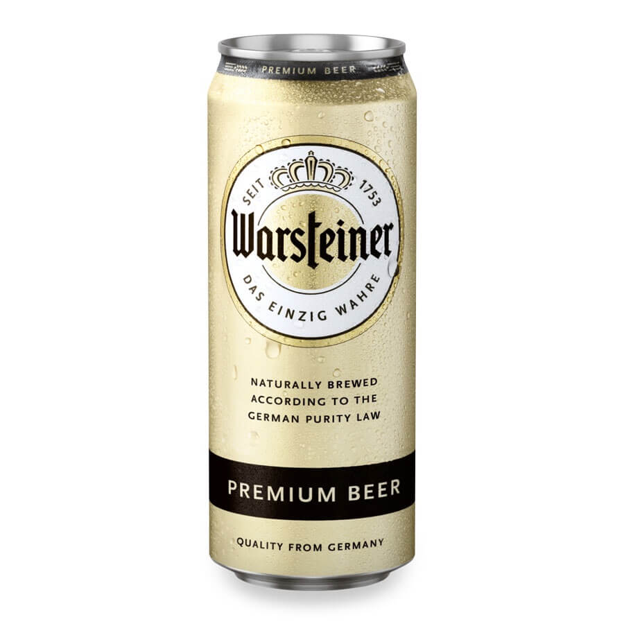 Warsteiner – Premium Pils – 500ml can / Premium Pils | German Deli Ph