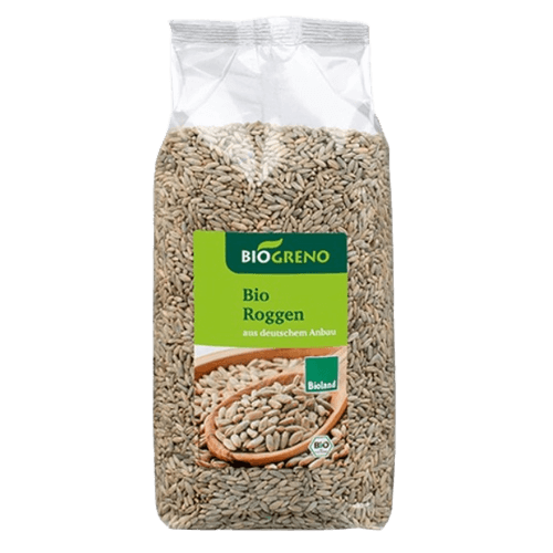 Bio Greno – Rye Grains – 1000g / Bio Roggen | German Deli Ph