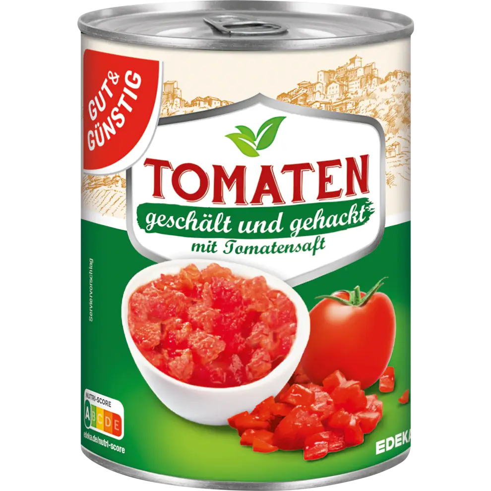 G+G – Peeled Tomatoes – 800 g can / Gesch?lte Tomaten | German Deli Ph