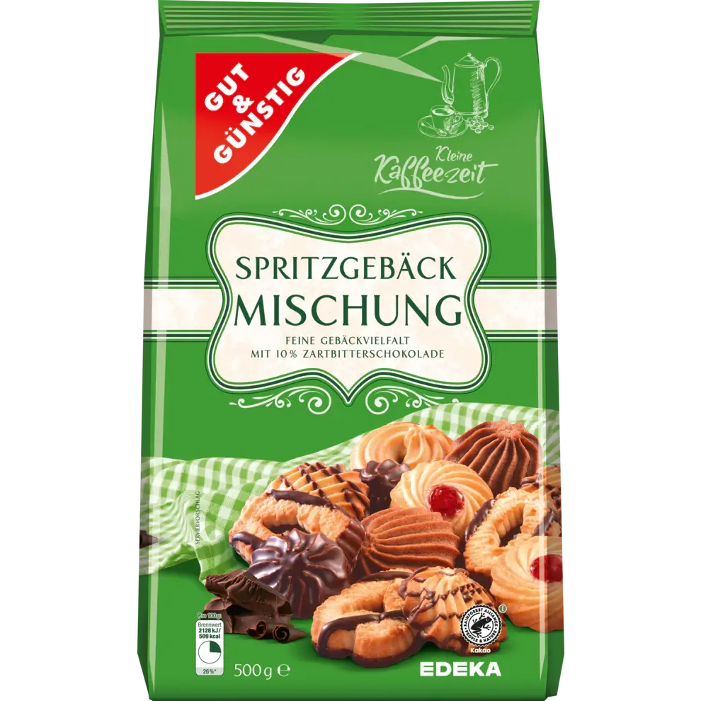 G+G – Shortbread Cookies Mix – 500 g bag / Spritzgeb?ckmischung | German Deli Ph
