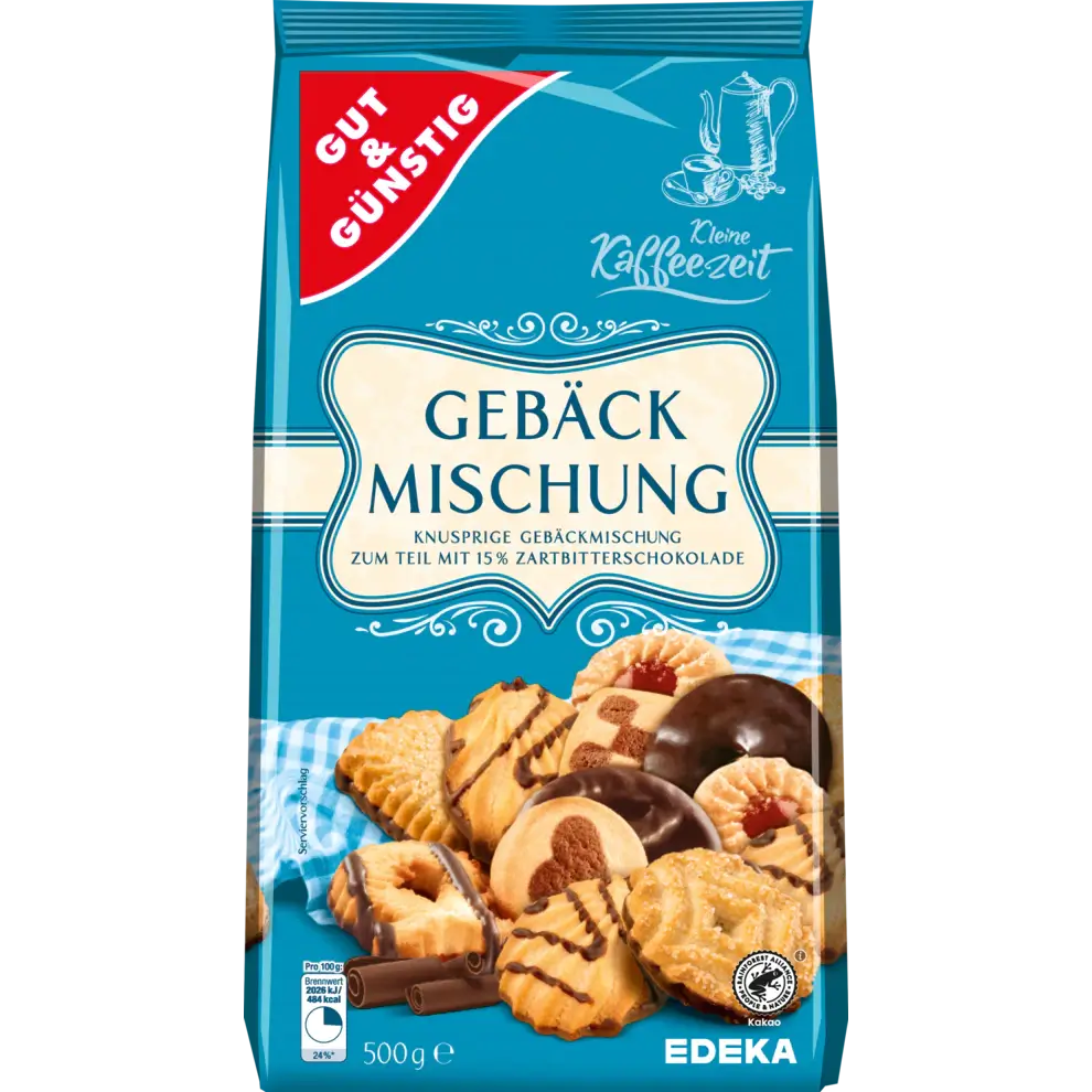 G+G – Shortbread Cookies and Wafer Mix – 500 g bag / Geb?ckmischung | German Deli Ph