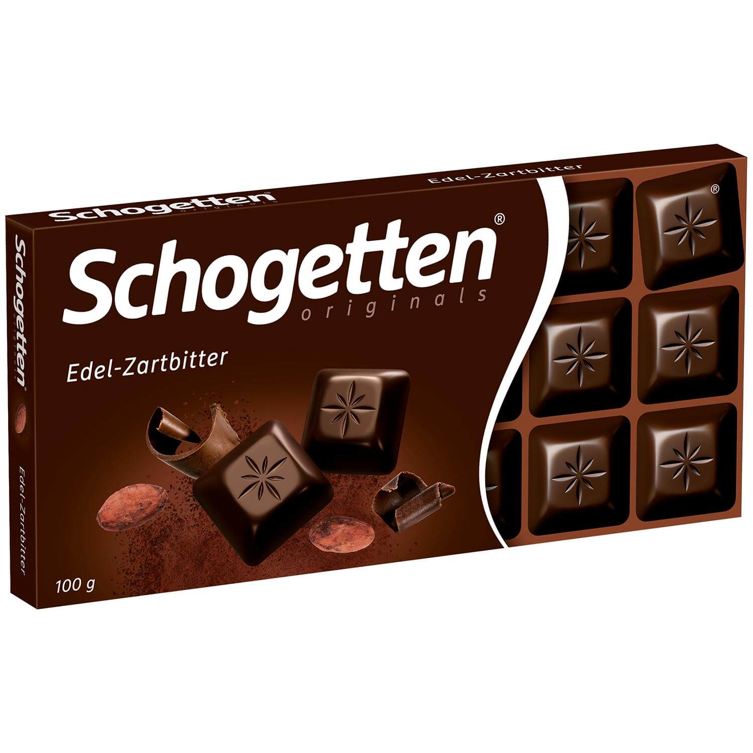 Schogetten – Dark Plain Chocolate – 100 g bar / Zartbitter-Schokolade | German Deli Ph