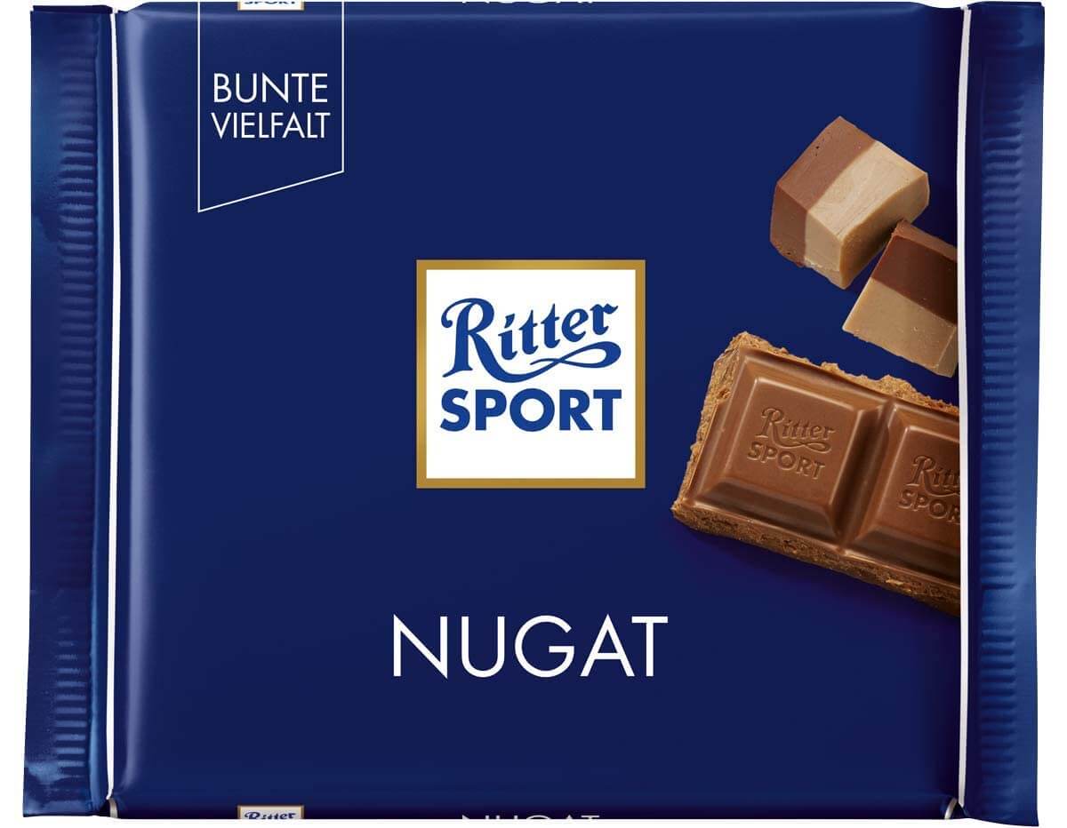 Ritter Sport – Nougat – 100 g bar / Nougatschokolade | German Deli Ph