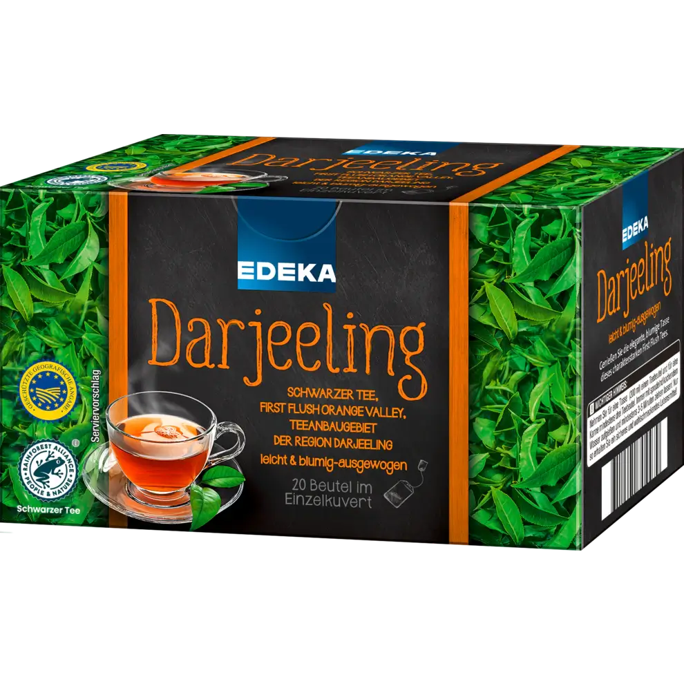 Edeka – Darjeeling Tea – 20er pck / Darjeeling Tee | German Deli Ph