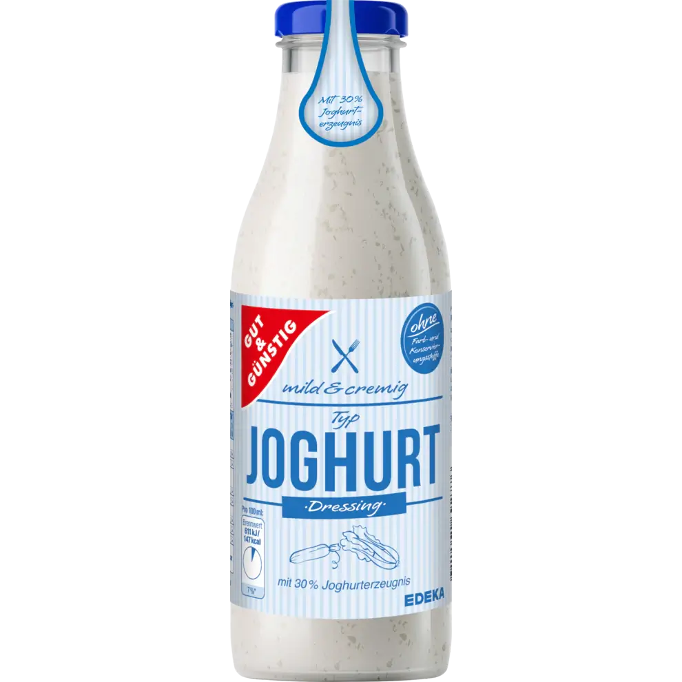 G+G – Yoghurt with Herbs Salad Dressing – 500 ml btl / Joghurt-Kr?uter-Salat-Tunke | German Deli Ph