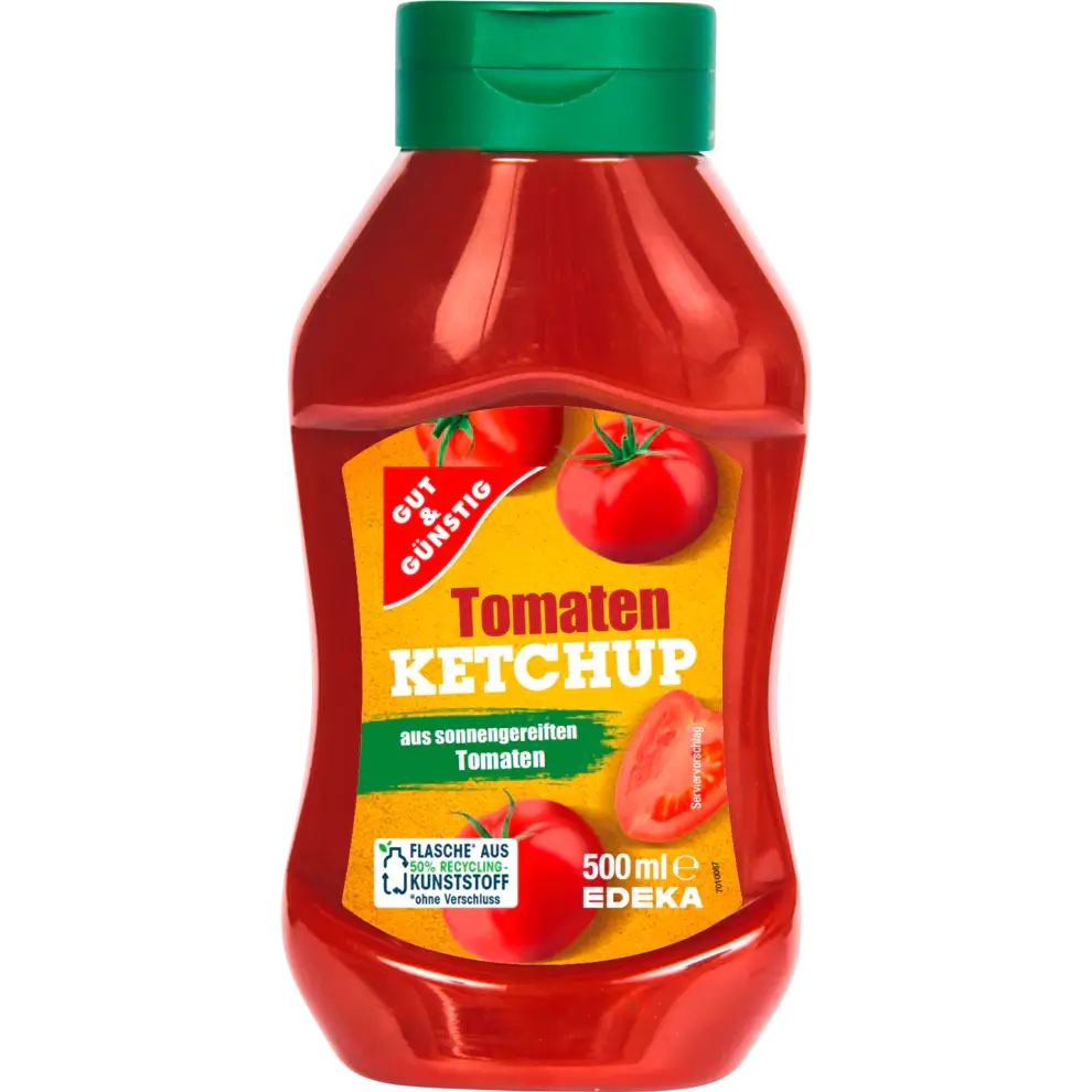 G+G – Tomato Ketchup – 500 ml btl / Tomatenketchup | German Deli Ph