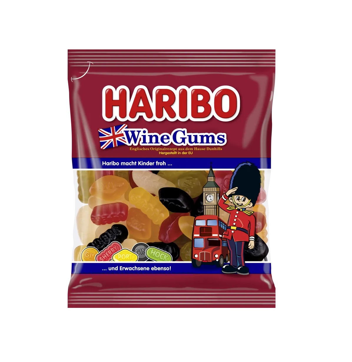 Haribo – Wine Gums British- 175 g / Wine gums | German Deli Ph
