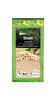 Edeka – Bio Sesam Ungeschaelt – 250 g / Organic Sesame Seeds Unpeeled | German Deli Ph
