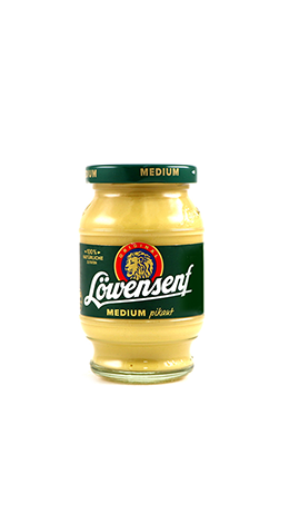 Loewensenf – Mustard Medium Hot – 250ml / Loewensenf Mittel | German Deli Ph