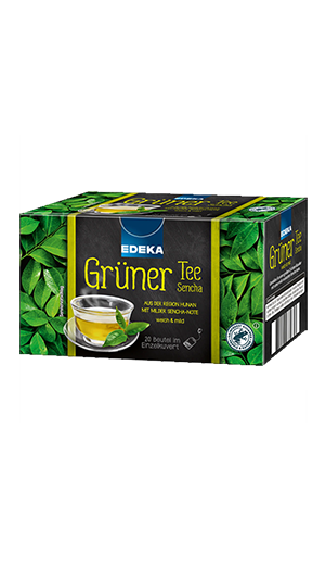 Edeka – Green Tea with Lemon in bags – 20er pck / Gruener Tee mit Zitrone | German Deli Ph