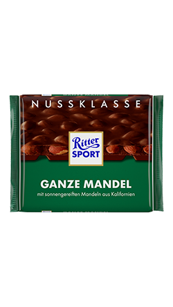 Ritter Sport – Chocolate with whole Almonds – 100 g / Ganze Mandel | German Deli Ph